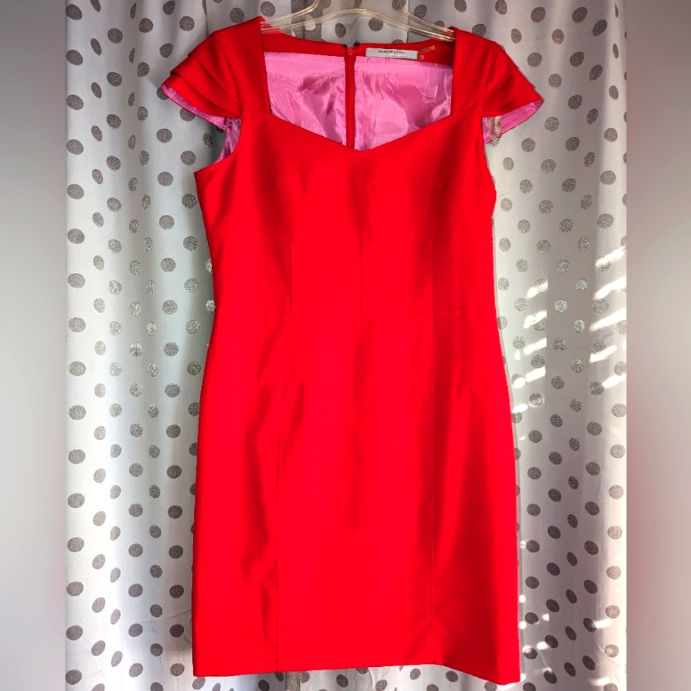 Marc New York Red Midi Dress